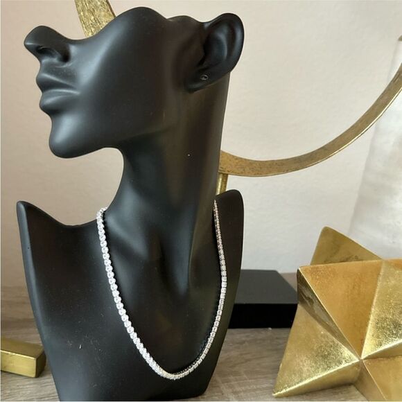 Anthropologie Silver Necklace - Picture 4 of 4